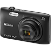 Specification of Sony Alpha a5000 rival: Nikon Coolpix S3600.
