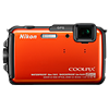 Specification of Casio Exilim EX-ZR300 rival: Nikon Coolpix AW110.