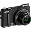 Specification of Canon PowerShot D20 rival: Nikon Coolpix S9100.
