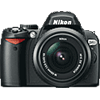 Specification of Pentax Optio S10 rival: Nikon D60.