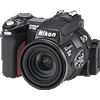 Specification of Konica Minolta DiMAGE A2 rival: Nikon Coolpix 8700.