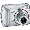 Specification of Canon PowerShot A410 rival: Sanyo Xacti DSC-S3.