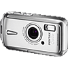 Specification of HP Photosmart M527 rival: Pentax Optio W10.