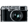 Specification of Canon PowerShot G1 X rival:  Fujifilm FinePix X100.
