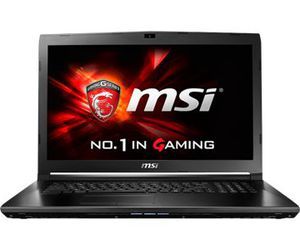 Specification of ASUS G73JW-WS1B rival: MSI GL72 6QD-001.