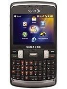 Specification of BlackBerry Storm2 9550 rival: Samsung i350 Intrepid.
