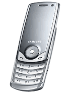 Specification of Sharp SX862 rival: Samsung U700.