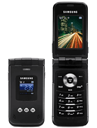 Specification of Sagem my215x rival: Samsung D810.
