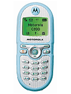Specification of Mitsubishi M320 rival: Motorola C200.