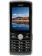 Specification of Samsung Z720 rival: Amoi WMA8703.