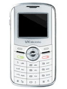 Specification of LG S5200 rival: VK-Mobile VK5000.