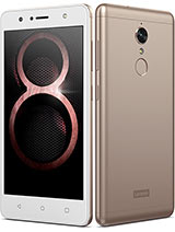 Specification of Coolpad Note 6  rival: Lenovo K8 .