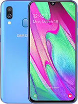 Specification of Huawei P20 Pro  rival: Samsung  Galaxy A40 .