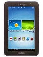 Specification of BlackBerry 4G LTE PlayBook rival: Samsung Galaxy Tab 2 7.0 I705.