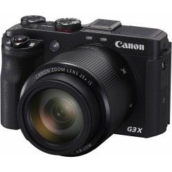 Specification of Panasonic Lumix DMC-FZ1000 rival: Canon PowerShot G3 X.