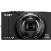 Specification of Sony Alpha DSLR-A580 rival: Nikon Coolpix S8200.