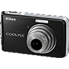 Specification of Panasonic Lumix DMC-FS6 rival: Nikon Coolpix S520.