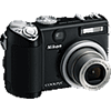 Specification of Canon PowerShot A640 rival: Nikon Coolpix P5000.