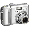 Specification of Sony Cyber-shot DSC-T3 rival: Nikon Coolpix P2.