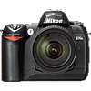 Specification of Panasonic Lumix DMC-FZ7 rival: Nikon D70s.