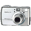 Specification of HP Photosmart 720 rival: Pentax Optio 330.