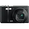 Specification of Samsung CL5 (PL10) rival: Ricoh CX1.