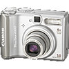 Specification of Canon PowerShot A450 rival: Canon PowerShot A530.