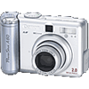 Specification of Samsung Digimax 250 rival: Canon PowerShot A60.