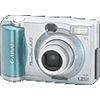 Specification of Sony Cyber-shot DSC-P20 rival: Canon PowerShot A30.