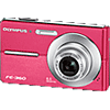 Specification of Fujifilm FinePix J50 rival: Olympus FE-360 (C-570 / X-875).