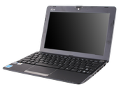 Specification of HP Mini Atom 1.66 GHz rival: Asus Eee PC 1015PN-PU17 black.
