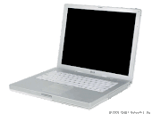 Specification of HP Compaq Presario 1270 rival: Apple iBook series.