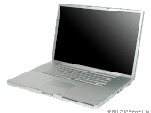 Apple PowerBook G4 PowerPC G4 1GHz, 512MB RAM, 60GB HDD, MacOS X 10.3