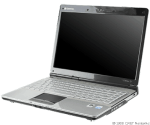 Specification of Sony VAIO CR Series VGN-CR410E/P rival: Gateway T-6330U.