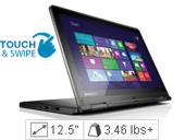 Specification of Lenovo ThinkPad Yoga 12 Ultrabook rival: Lenovo ThinkPad Yoga 12 Ultrabook 2.30GHz 1600MHz 3MB.