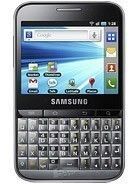 Specification of BlackBerry Bold 9650 rival: Samsung Galaxy Pro B7510.