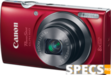 Canon PowerShot ELPH 160 (IXUS 160) price and images.
