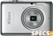 Nikon Coolpix S02 price and images.