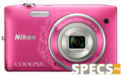 Nikon Coolpix S3500 price and images.