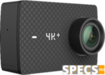YI 4K+ Action Camera price and images.