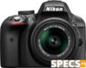 Nikon D3300 price and images.