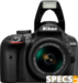 Nikon D3400 price and images.